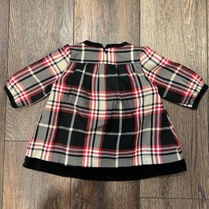 Hanna Andersson plaid smocked dress